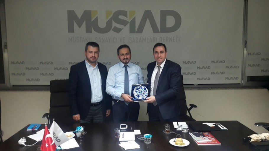İSDAM Yönetim Kurulu MÜSİAD Ziyareti