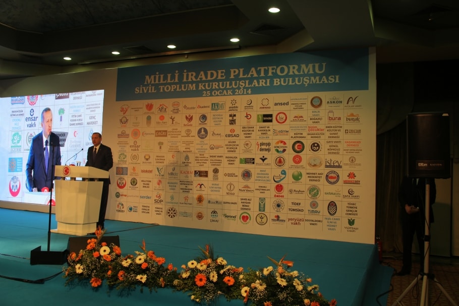 İSDAM, Sivil Toplum Kuruluşları Buluşması'ndaydı
